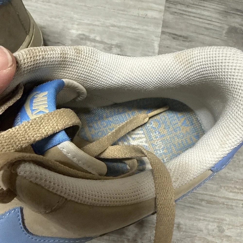 Nike Air Force 1 Low '07 AF1 Linen University Blue Men 12 2006 Shoes 315122-241